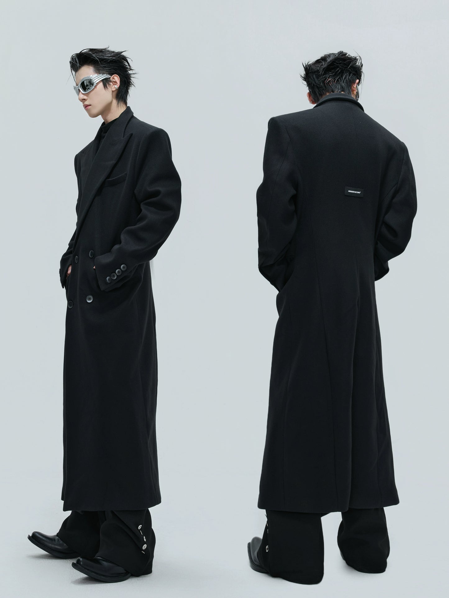 【25s Nov.】Woolen Slim-fit Trench Coat