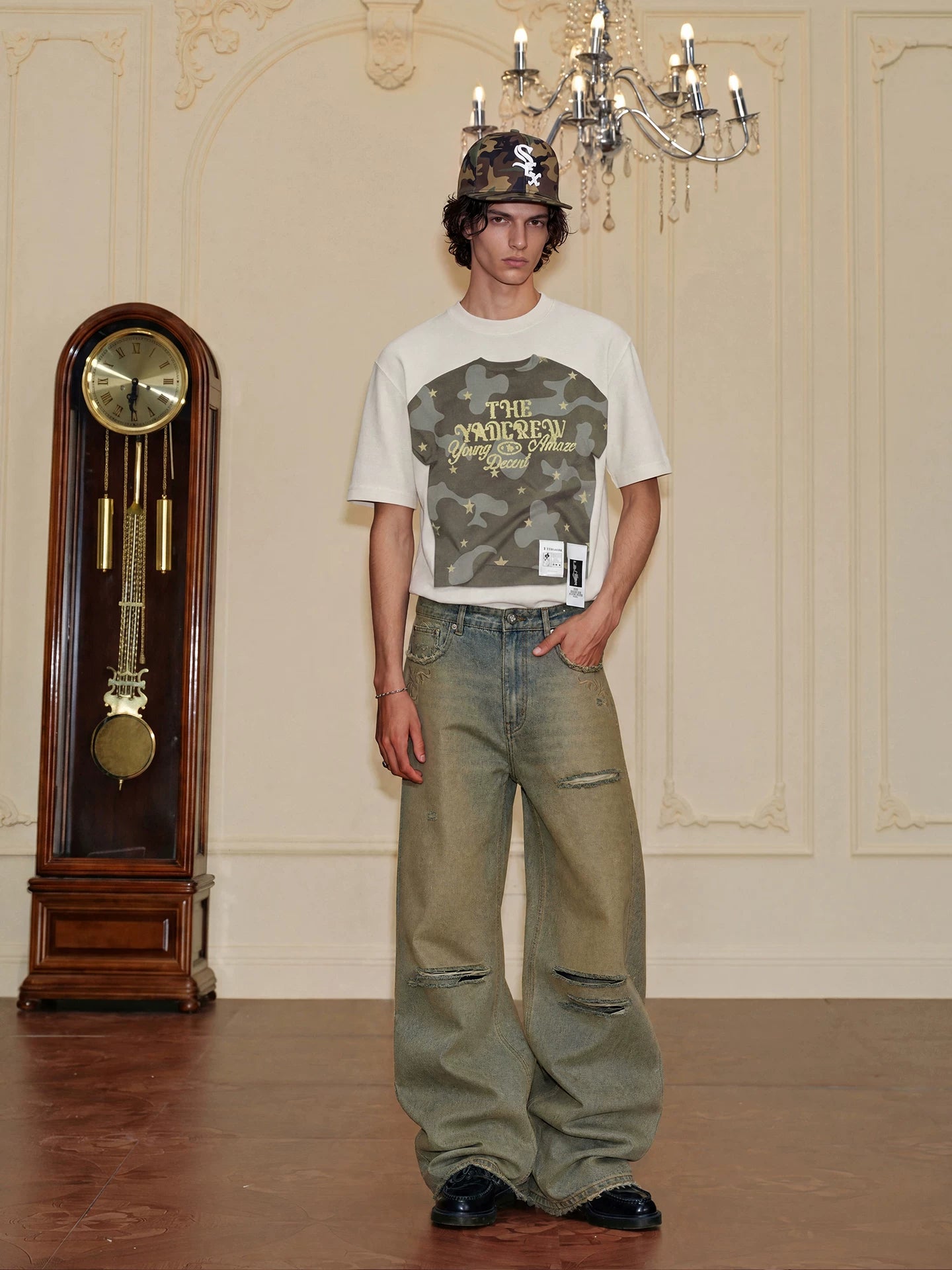 Camo Layered Graphic Tee