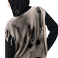 【25s Nov.】Damaged and Dirty Hooded Knitwear