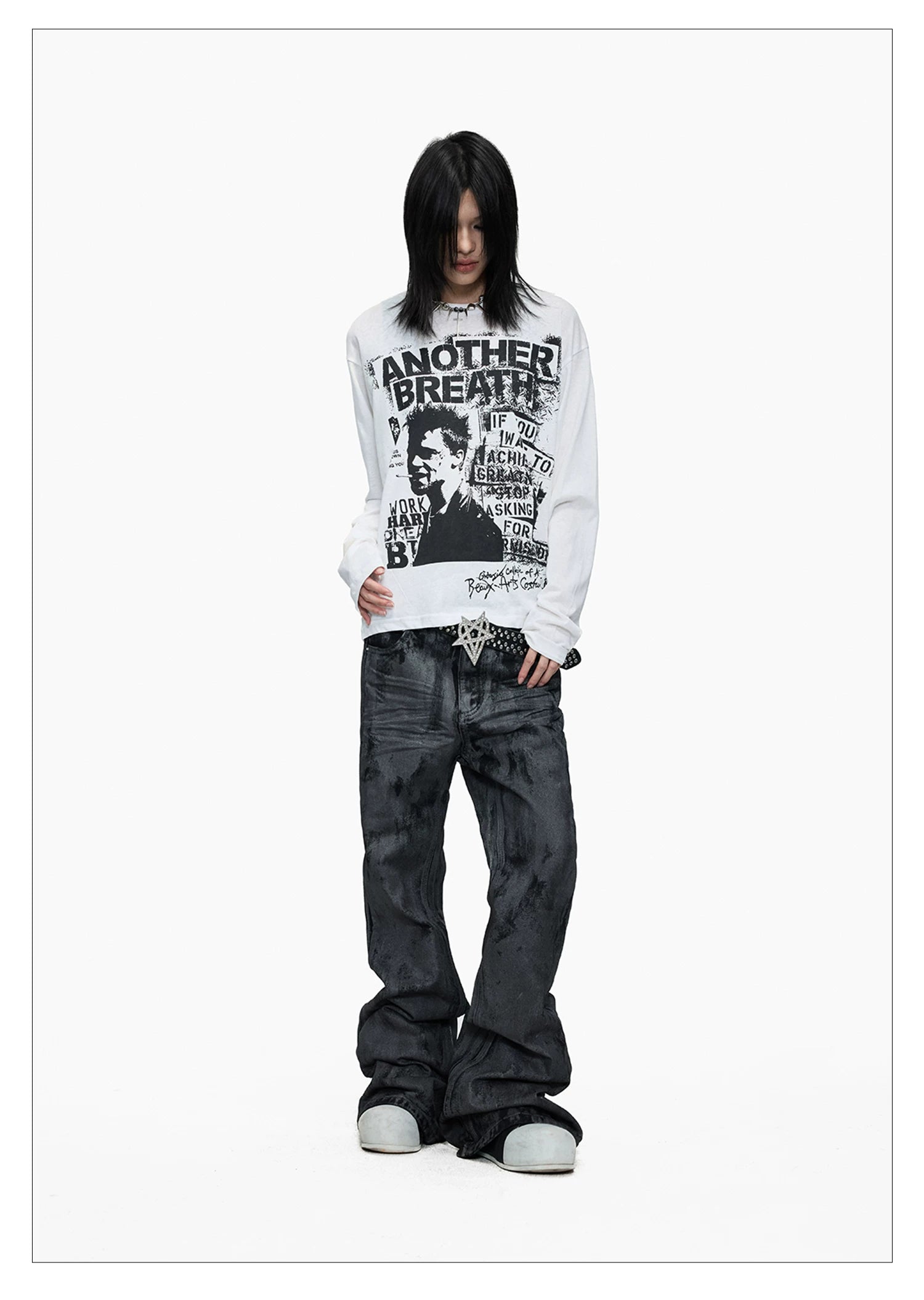 Punk Graphic Long Sleeve Tee