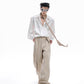 【25s Aug.】Deconstructed Pleated Relaxed-Fit Trousers