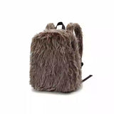 Plush Tassel Versatile Colorful Backpack