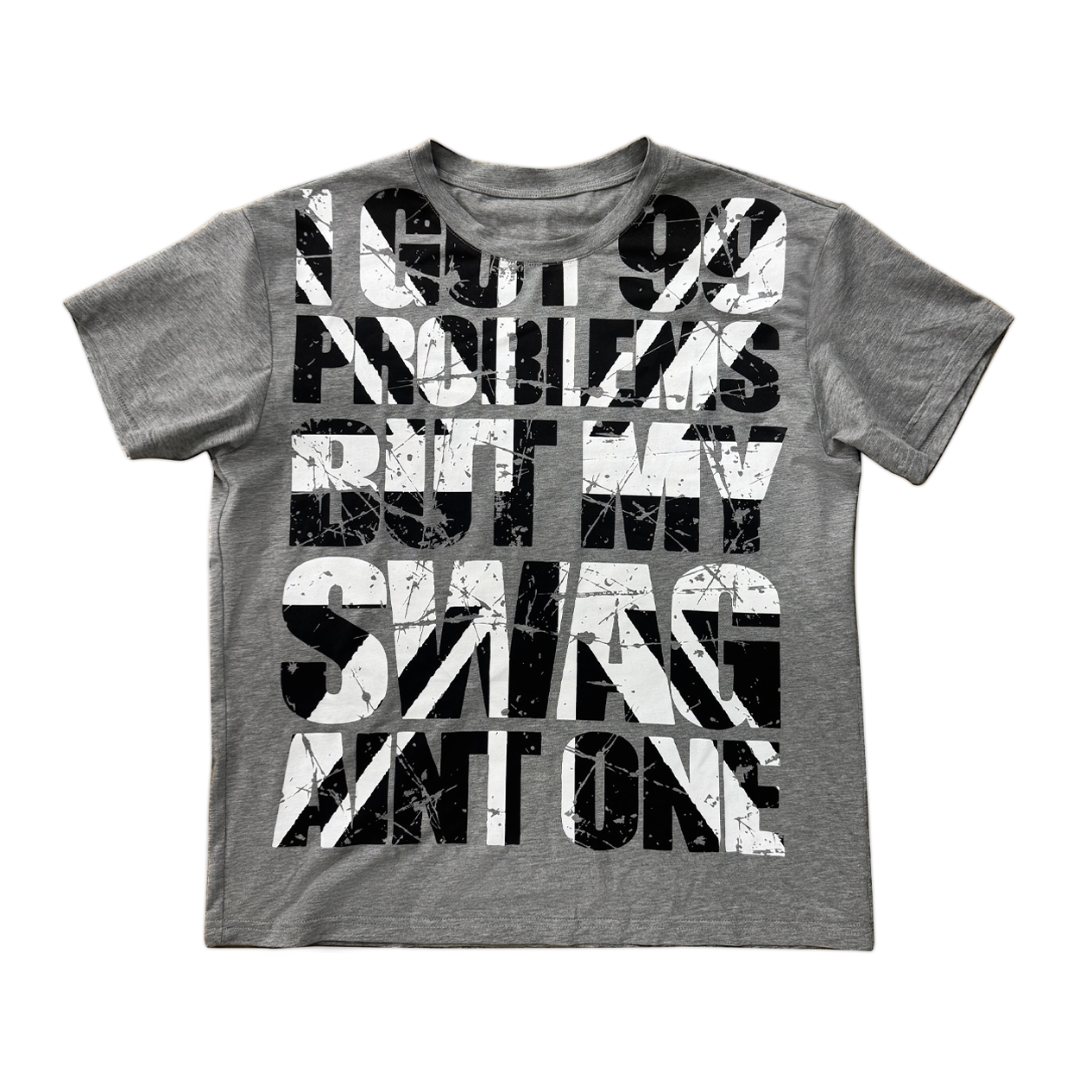 Slogan Graphic Fitted Street Tee