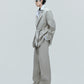 【25s Nov.】Drawstring Waist Padded Shoulder Suit/ Trousers