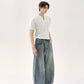 【25s Jun.】Solid Knit V-Neck Relaxed T-Shirt