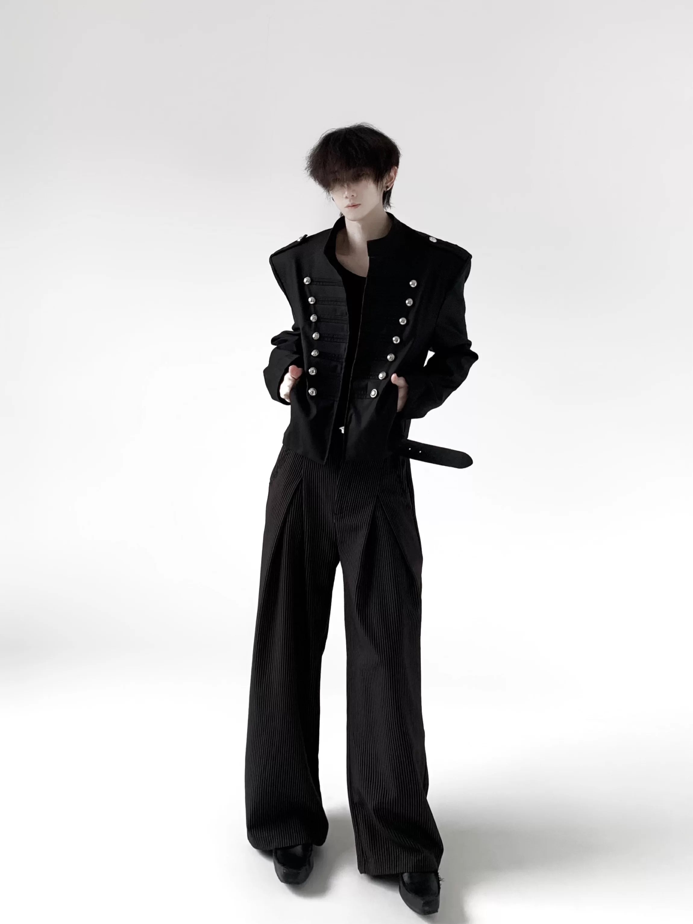 Dark Court Napoleon Cropped Jacket
