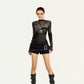 【25s Oct.】Studded Punk Low-rise Shorts