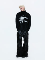 【26s Jan.】Simple and Cozy High-neck Knit Sweater