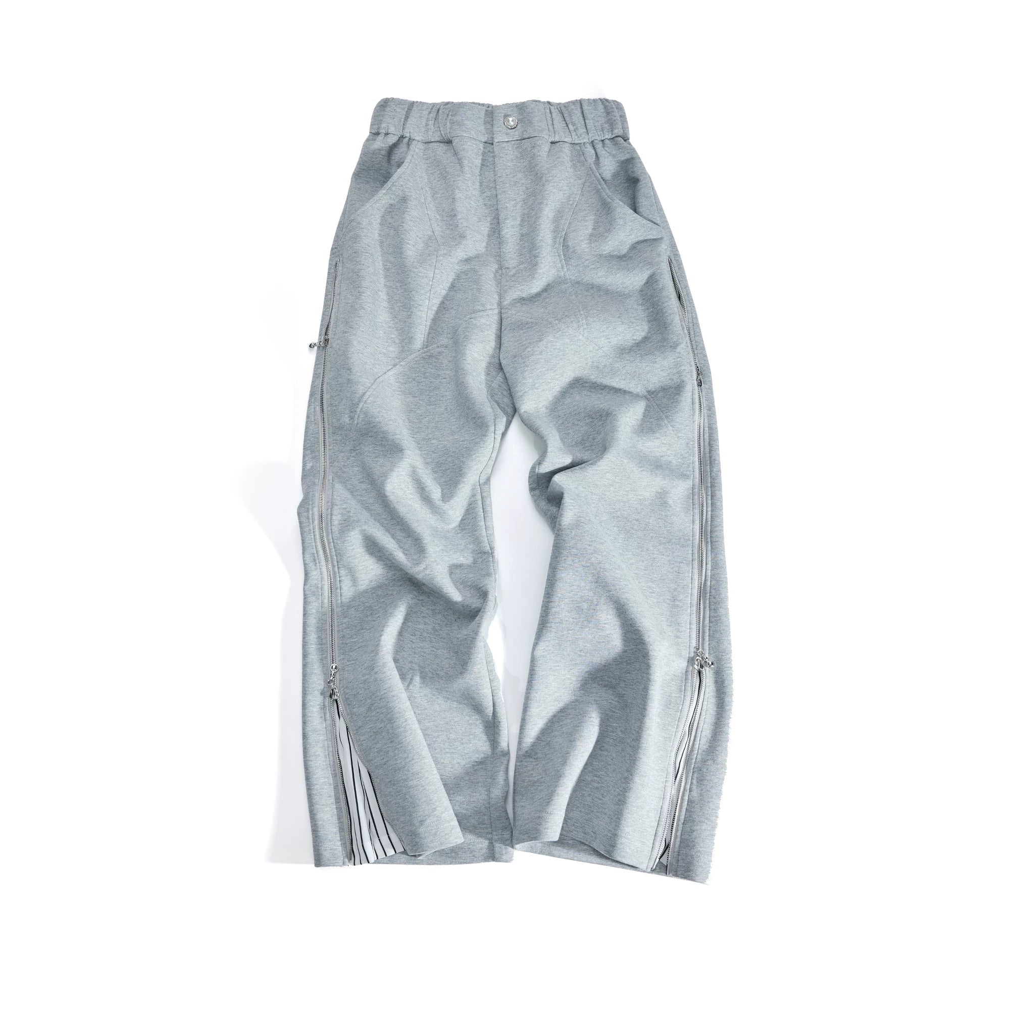 Striped Ribbon Layered Track Top / Pants