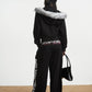 【25s Oct.】Vintage Hooded Fur Collar Jacket