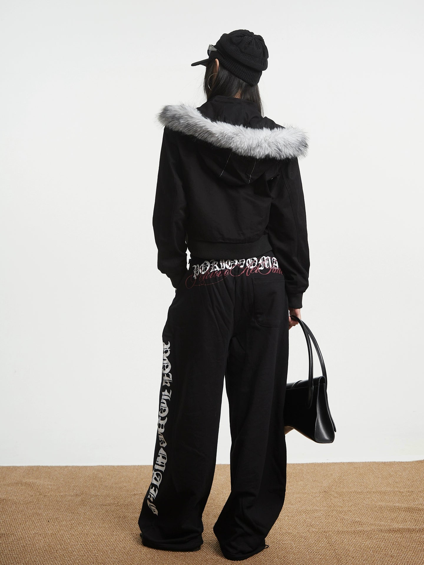 【25s Oct.】Vintage Hooded Fur Collar Jacket