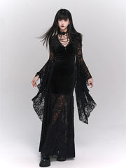 【25s Jul.】Black Gothic Evening Dress