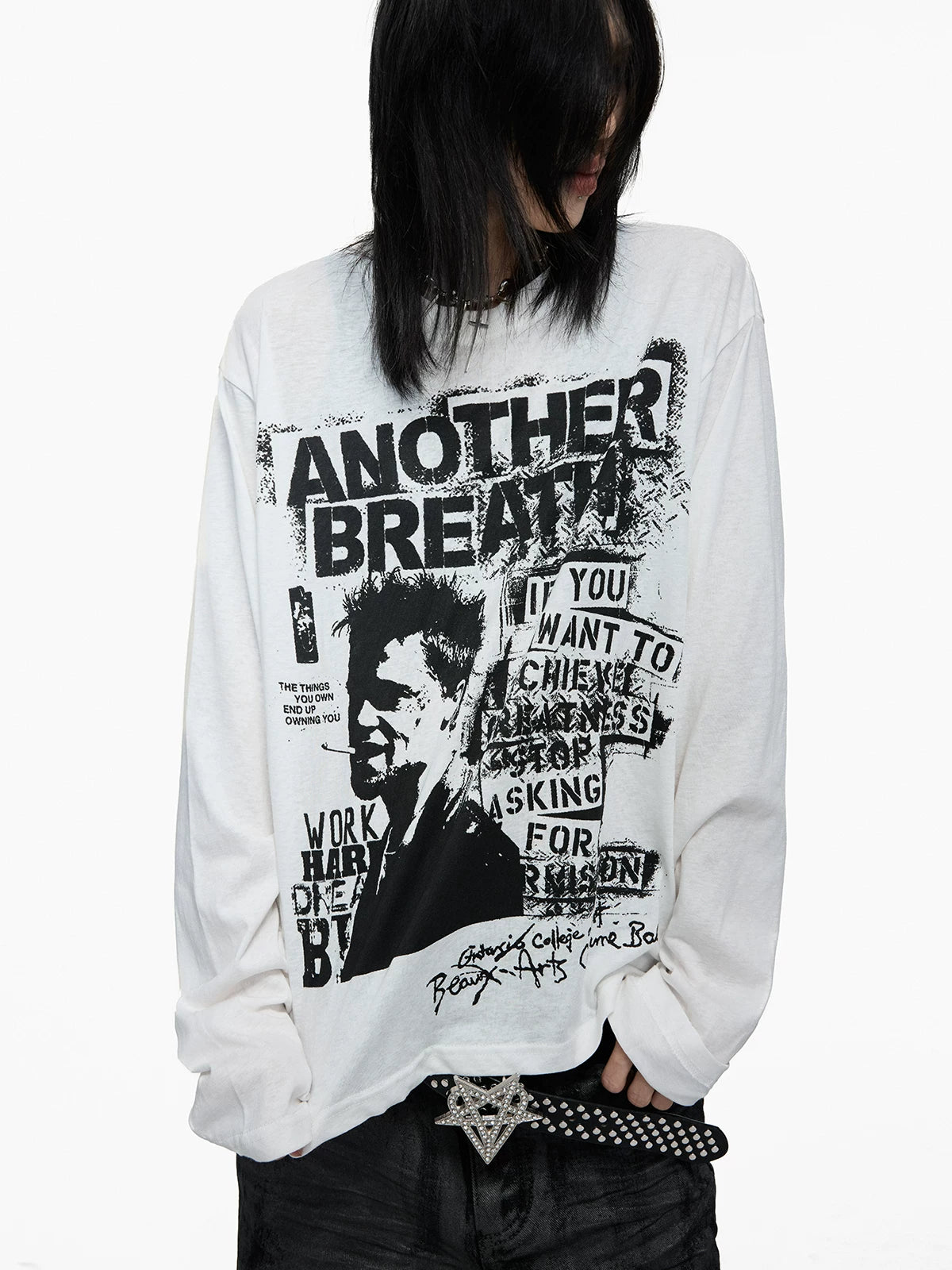 Punk Graphic Long Sleeve Tee