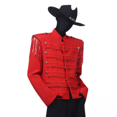 Napoleon Epaulet Fringe Jacket