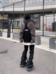 【25s Jul.】Tassel Raw Edge Ripped Bootcut Jeans