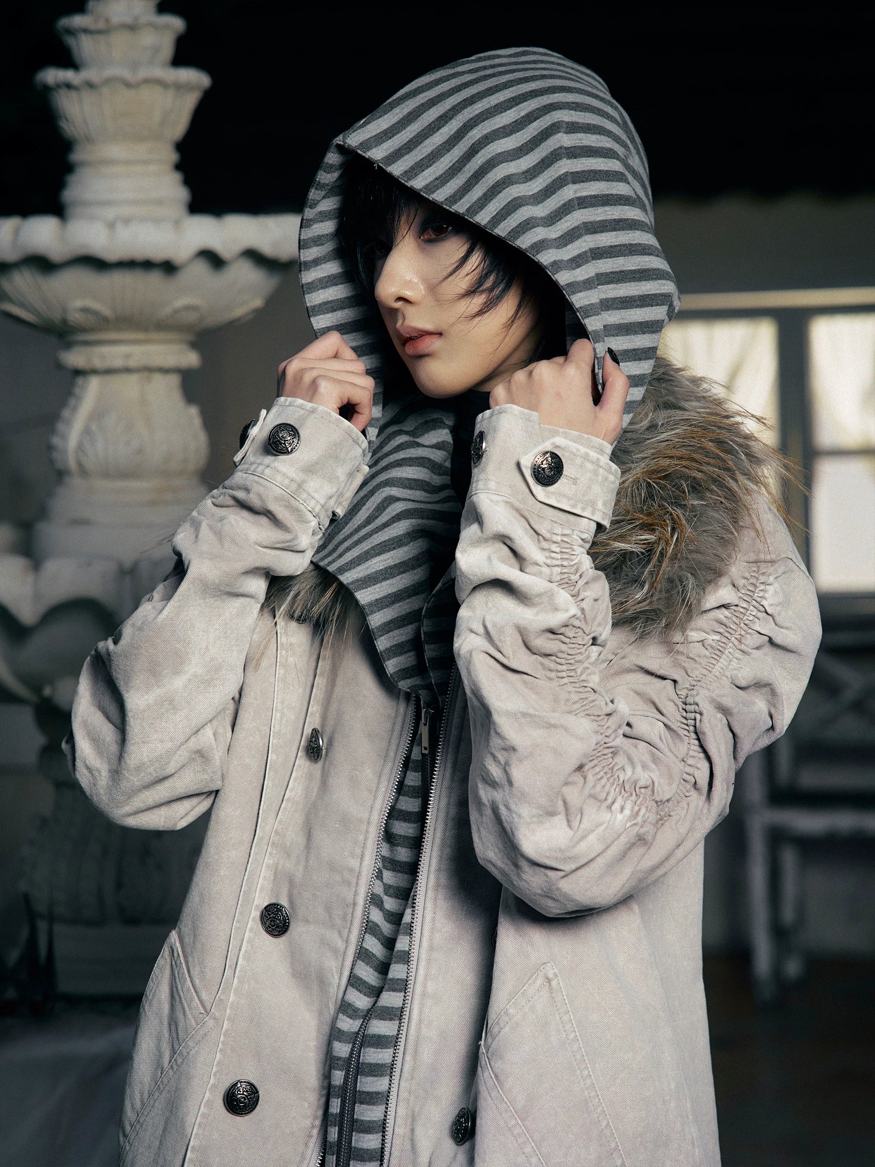 【26s Jan.】Silent Shadow Detachable Canvas Jacket