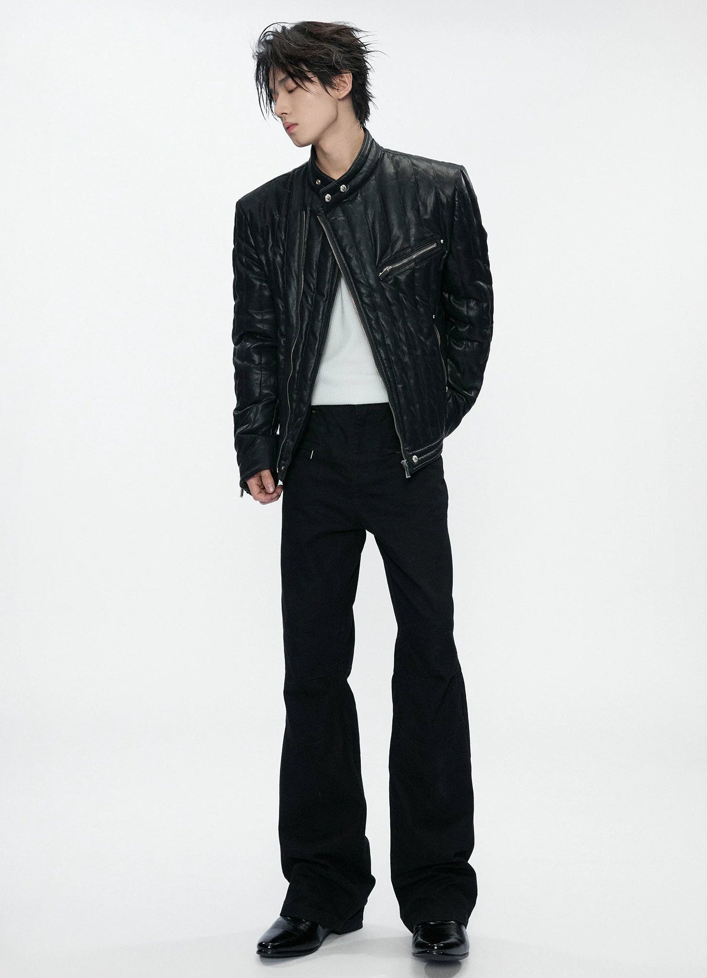Multi-Panel Utility Zip Pants