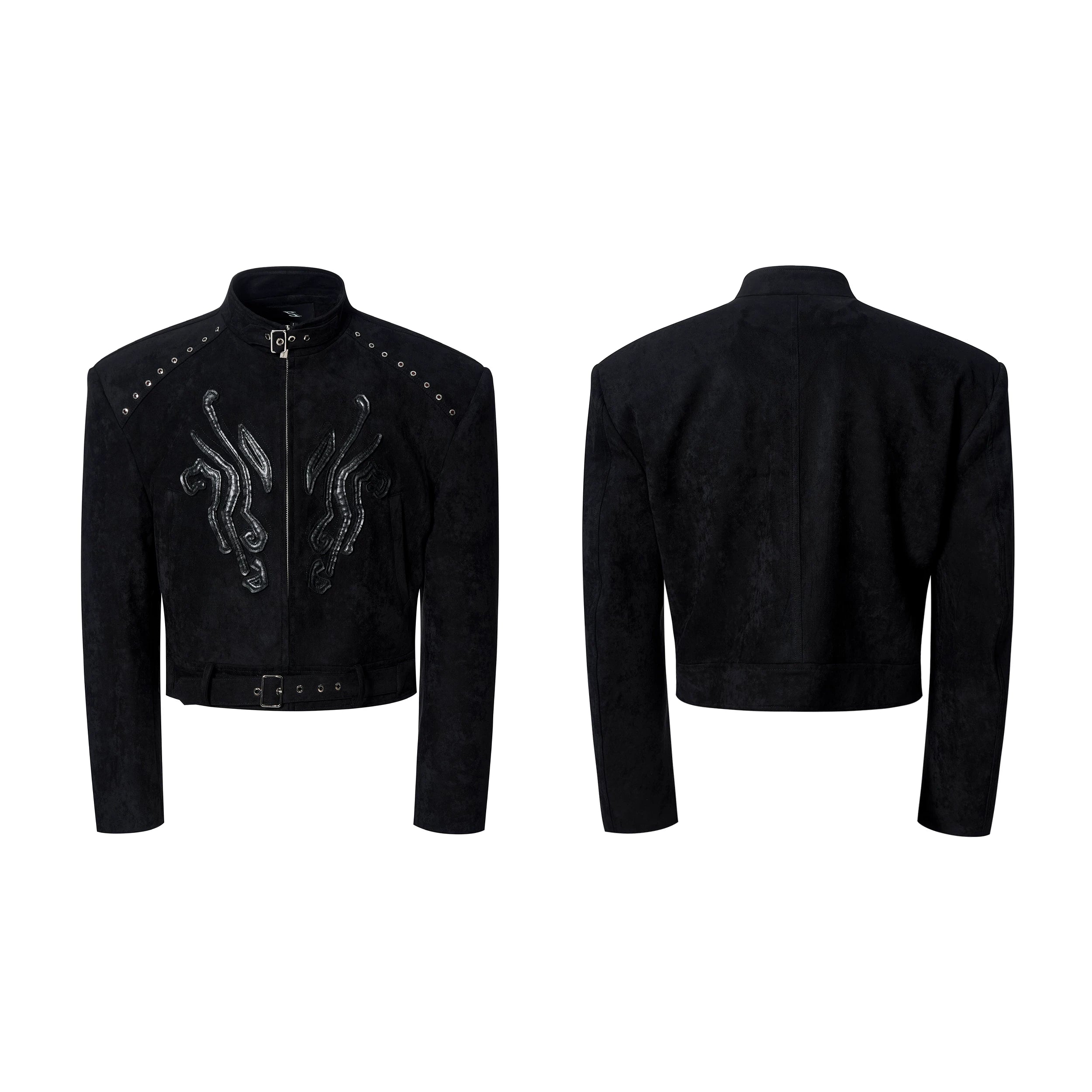 【26s Feb.】Suede Short Padded Jacket