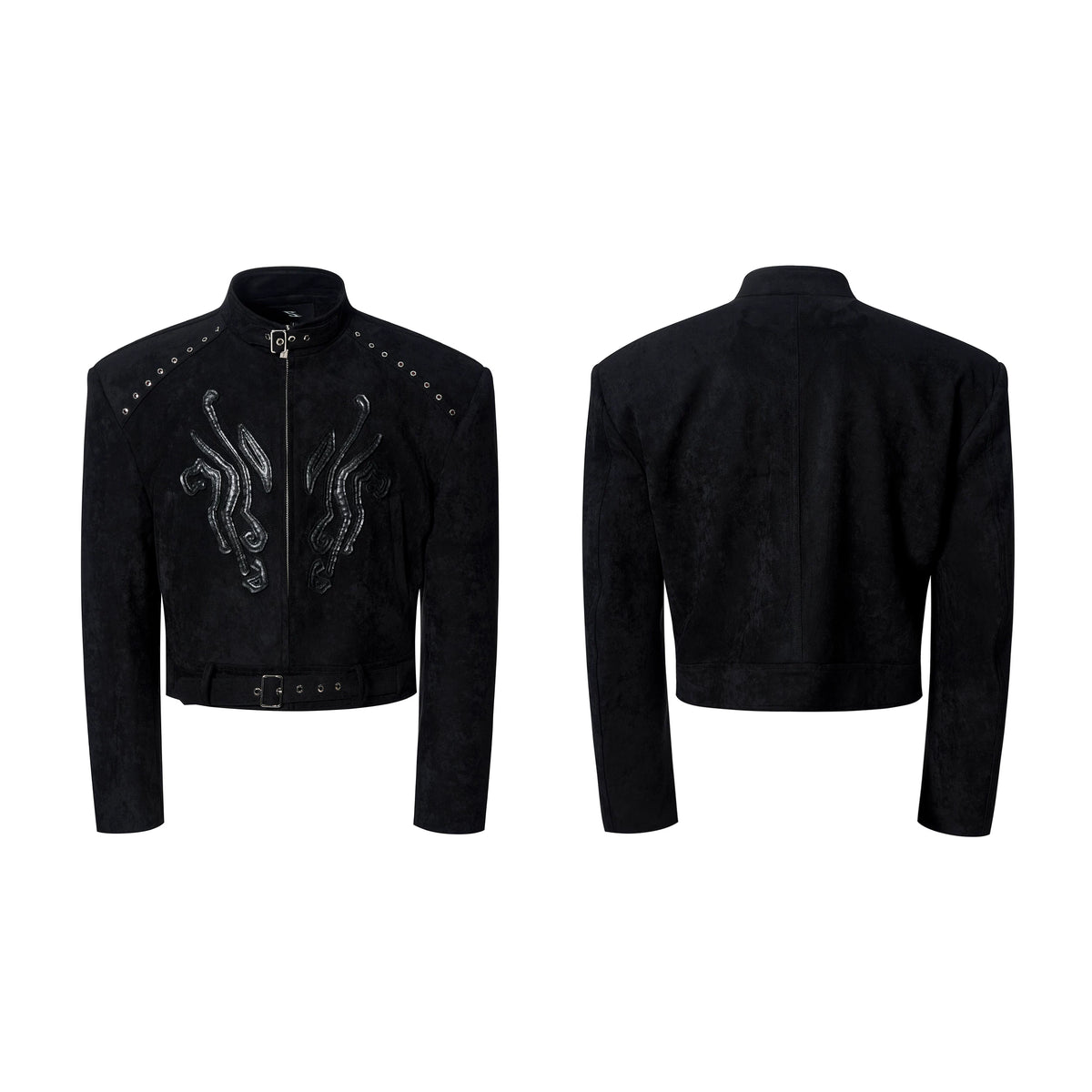 【26s Feb.】Suede Short Padded Jacket