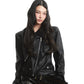 【25s Oct.】Functional Punk High Street Slim Leather Jacket