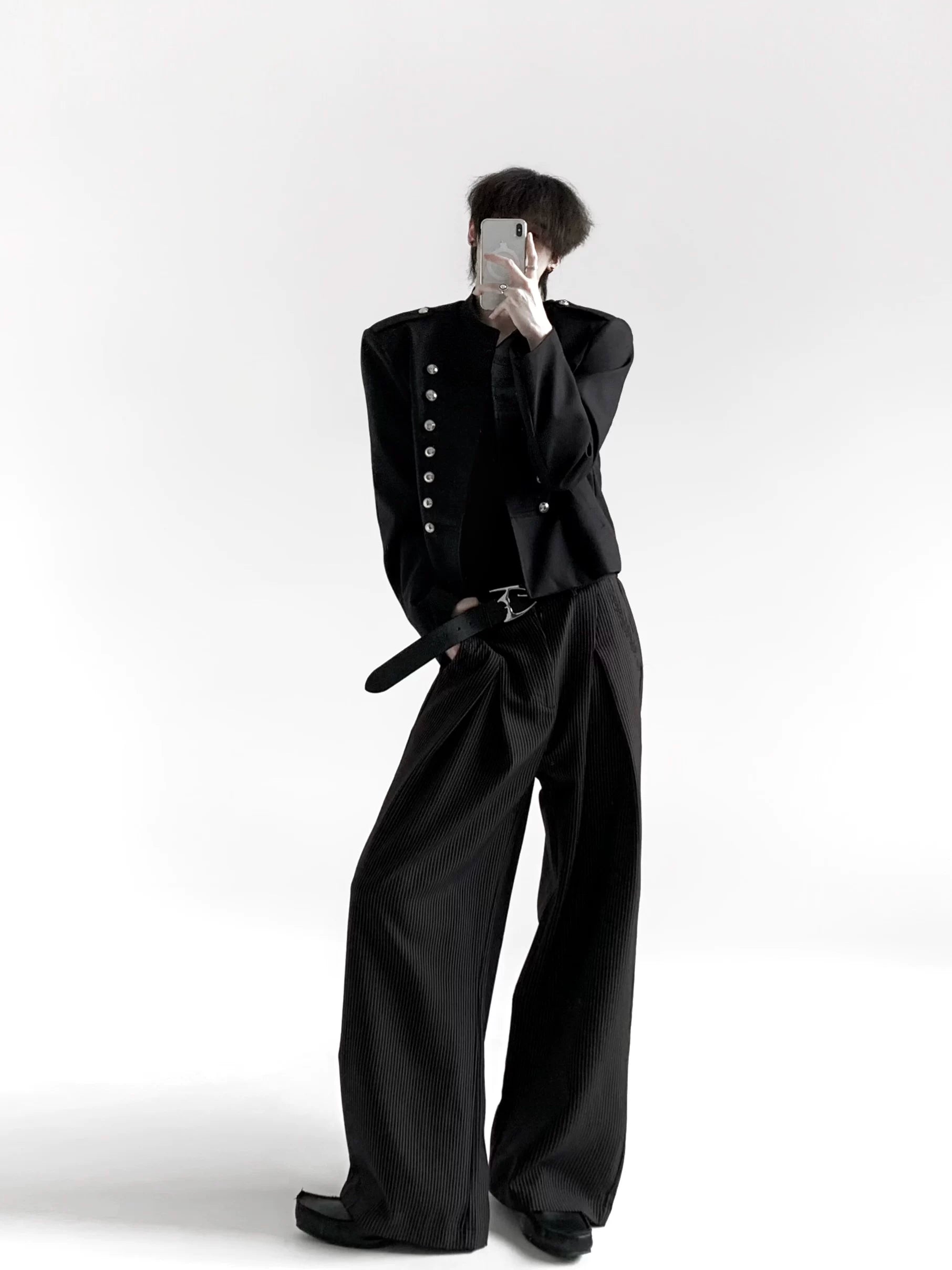 Dark Court Napoleon Cropped Jacket