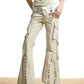 【25s Oct.】Vintage Rivet Line Pocket Jeans
