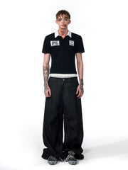 【25s Jul.】Slim Fit Embroidered Polo Tee