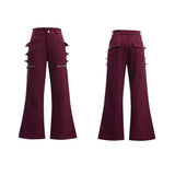 【25s Sep.】Vintage Metal Zipper 3D Pocket Pants