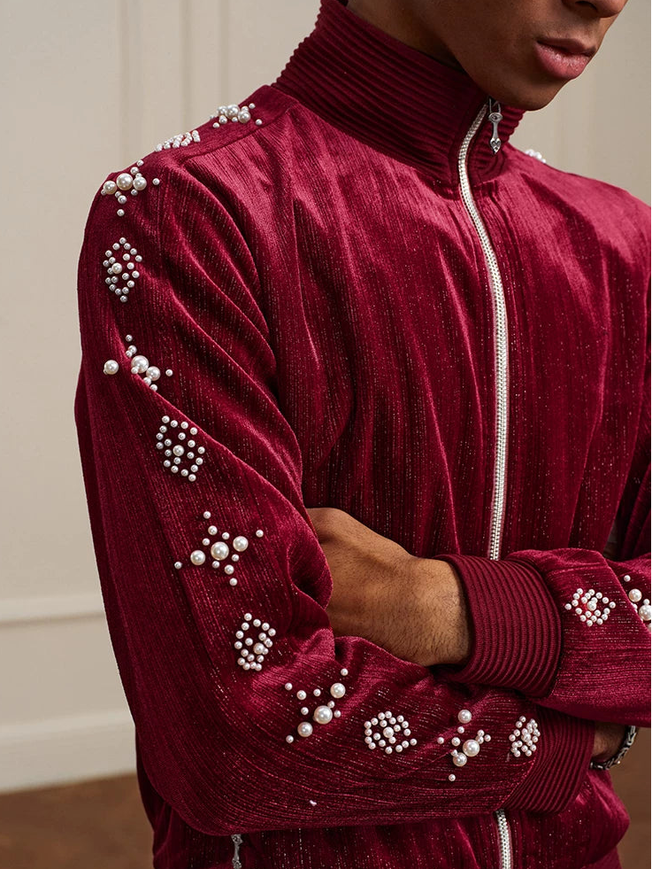 Velvet Pearl Workwear Jacket