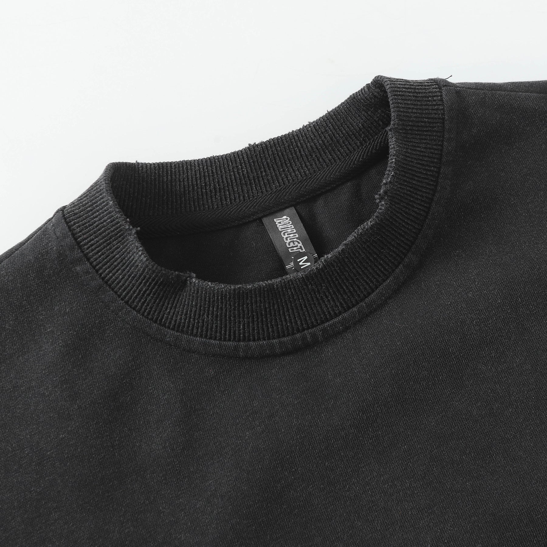 Layered Distressed Washed Long Sleeve Tee