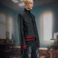 【25s Oct.】Dark Deconstructed Patchwork Leather Jacket