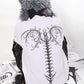 【25s Jul.】Dragon Backbone Graphic Oversized Drop Shoulder Tee