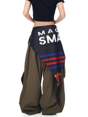 【25s Jul.】Retro Design Cargo Paratrooper Pants