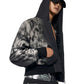 【25s Jul.】Leopard Print Hooded Slim-fit Jacket/Shorts/Trousers