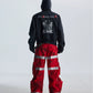 【25s Aug.】Street Dirty Dyed Multi-pocket Jeans