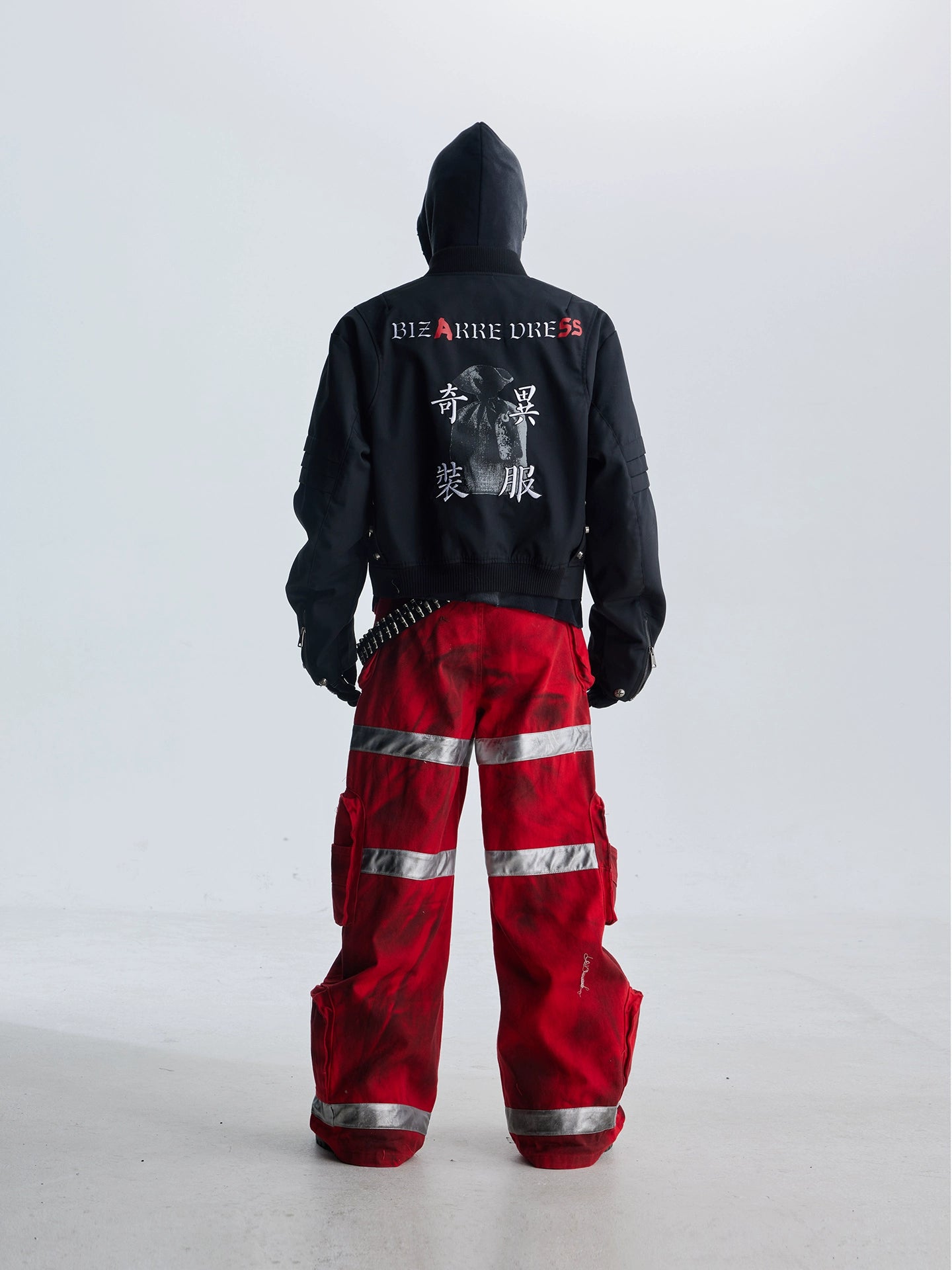 【25s Aug.】Street Dirty Dyed Multi-pocket Jeans