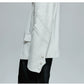 Stand-up Collar Stacked Panel Blazer