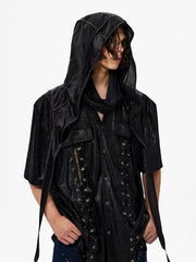 【25s Jul.】Dark Mesh Breathable Black Sun Shield Hat