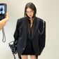 【25s Sep.】Light Luxury Starry Sky Glitter Suit Jacket