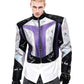 Graffiti Racing Leather Moto Jacket