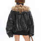 Reversible Fur Hooded Thick Leather Jacket ArtsKoreanMan