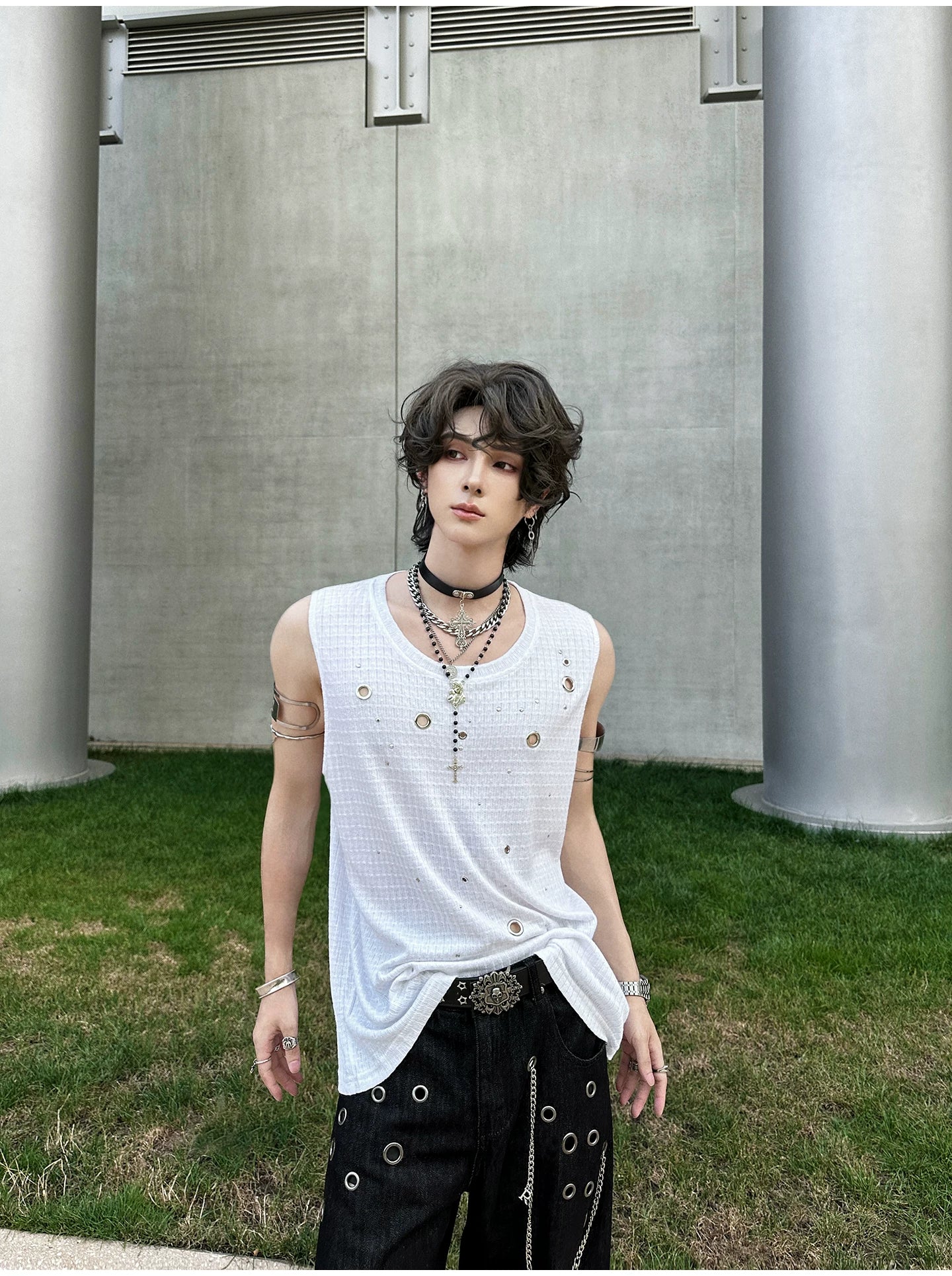 High-Street Sleeveless Tee