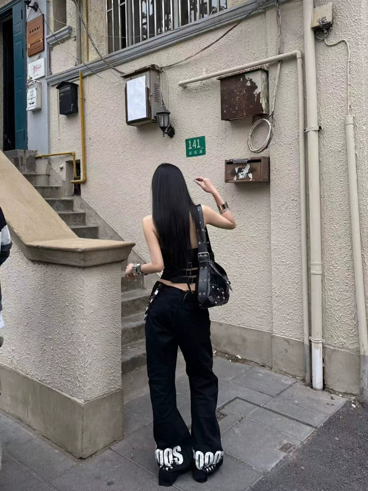 【25s Aug.】Curved Blade Double-Cuff Buttoned Canvas Pants