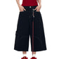 【25s Jul.】Vintage Deconstructed Topstitched Multi-pocket Short Jeans