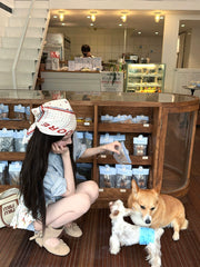 【25s Jul.】Striped Shirt Top / Pleated Mini Skirt