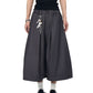 【25s 】Pleated Wide Leg Casual Cropped Trousers