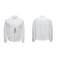 【25s Aug.】Tie-stitched Shoulder-padded Shirt