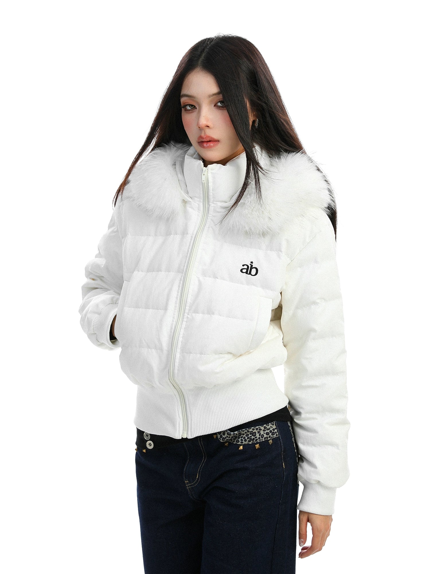 【25s Dec.】White Duck Down Lightweight Down Jacket