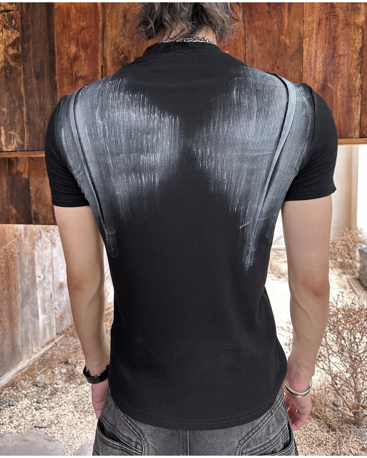 Minimal Graphic Print Tee