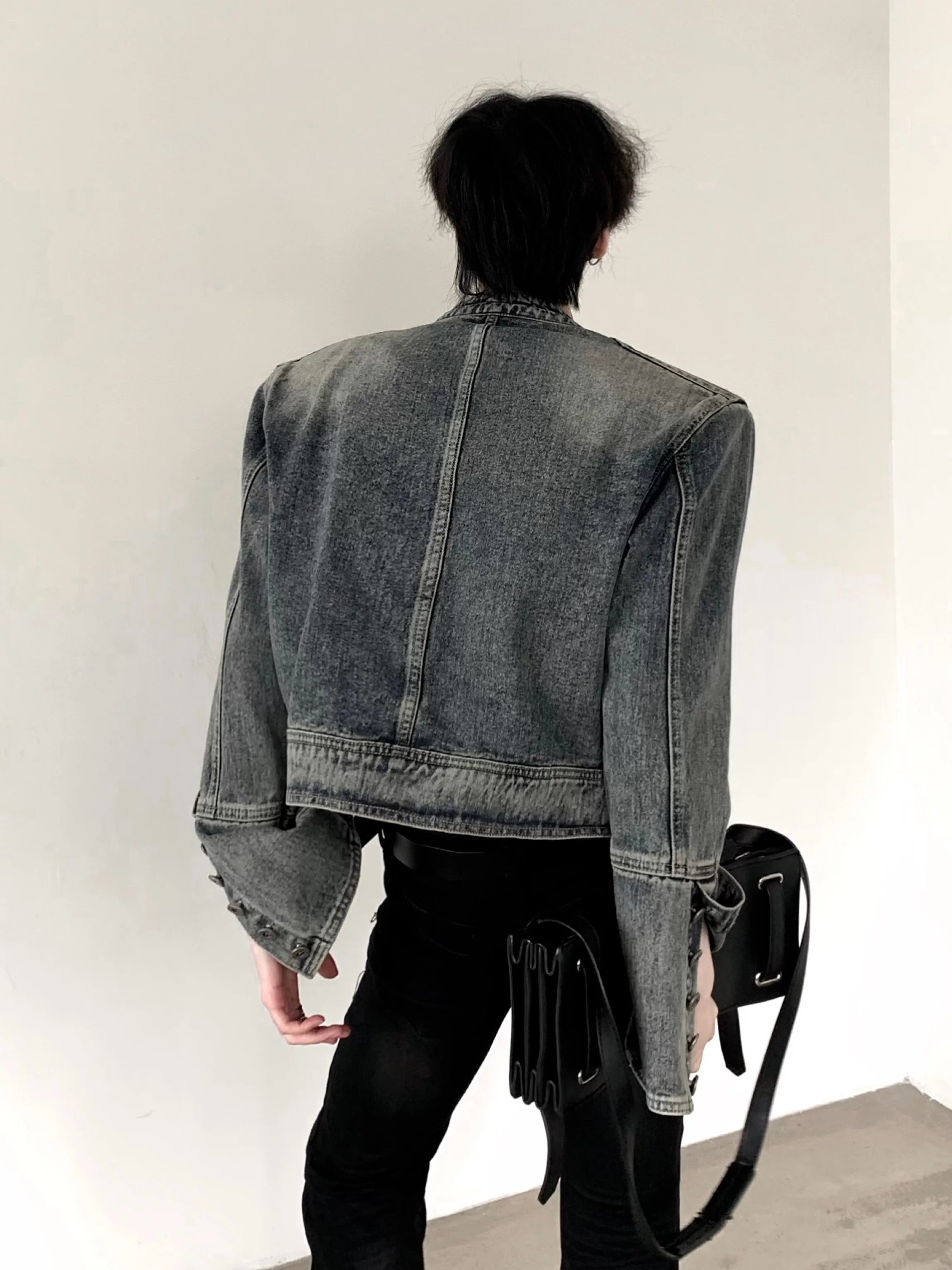 Vintage Knight Napoleon Denim Jacket